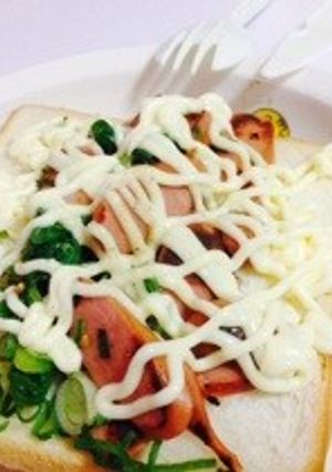 家にあるもので☆目玉焼きサンド☆短時間-レシピのメイン写真