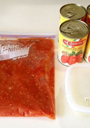 にんにく塩麹の簡単トマトソース-レシピのメイン写真