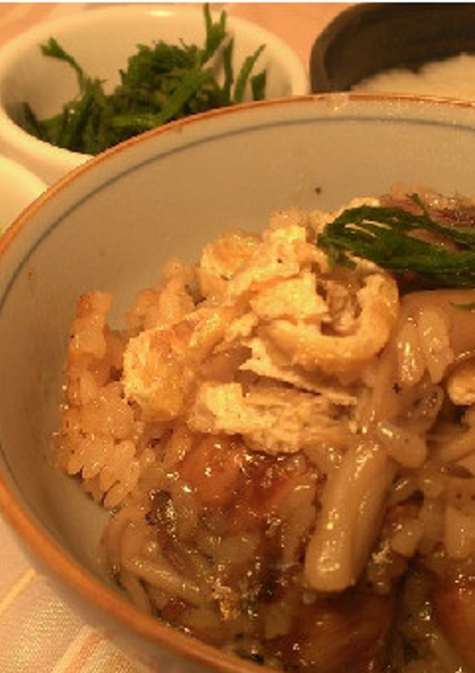 前日の蒲焼きで！簡単炊き込みご飯-レシピのメイン写真