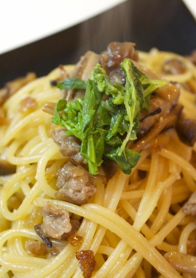 しめじとしいたけの和風パスタ-レシピのメイン写真
