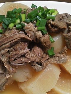 牛スジ肉と大根の煮物-レシピのメイン写真