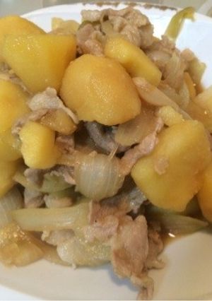 水なし！フライパン1つでホクホク肉じゃが-レシピのメイン写真