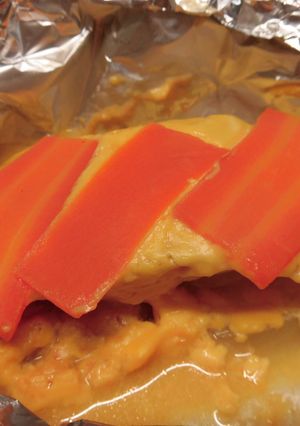 真鱈のピリ辛ホイル焼き(味噌マヨチーズ)-レシピのメイン写真