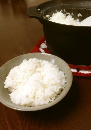 鉄鍋で炊くご飯-レシピのメイン写真