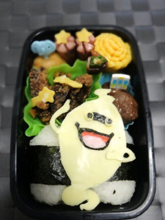 妖怪ウォッチ ウィスパー キャラ弁-レシピのメイン写真