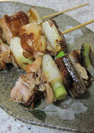マテチャ鶏と岩津ねぎの串焼き-レシピのメイン写真