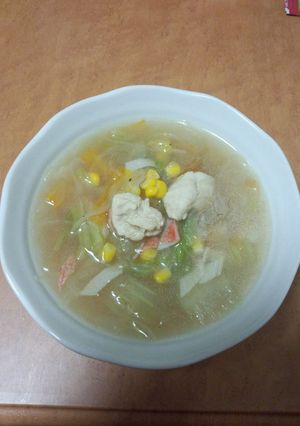 生姜たっぷり野菜のスープ-レシピのメイン写真