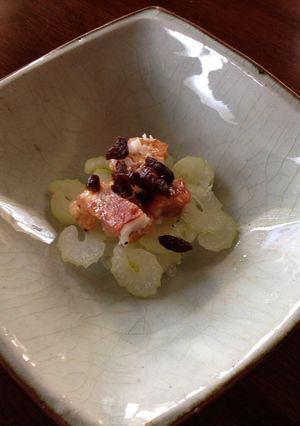 1分で☆缶つまベーコンとセロリの前菜-レシピのメイン写真