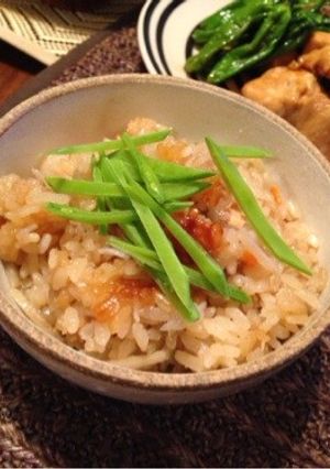 シーチキンとゴボウの簡単炊き込みご飯-レシピのメイン写真