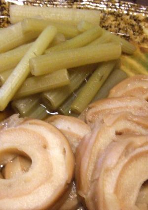 ふきと車麩の煮物-レシピのメイン写真