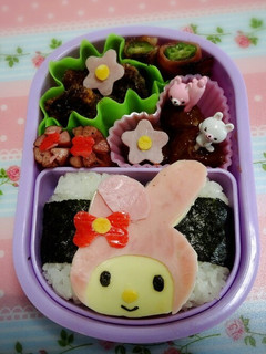 マイメロディ キャラ弁-レシピのメイン写真