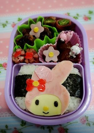 マイメロディ キャラ弁-レシピのメイン写真