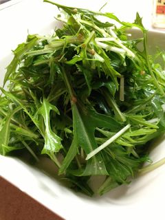 水菜の胡麻サラダ-レシピのメイン写真