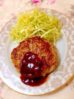 基本のハンバーグ-レシピのメイン写真
