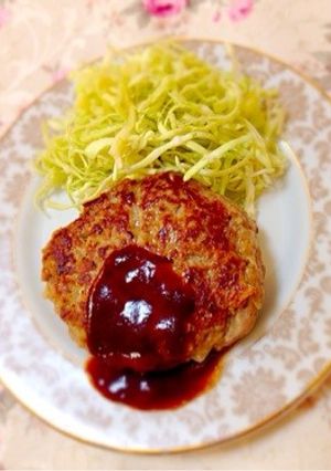 基本のハンバーグ-レシピのメイン写真