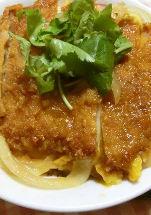 ☆１０分で手軽にできる我が家のかつ丼☆-レシピのメイン写真