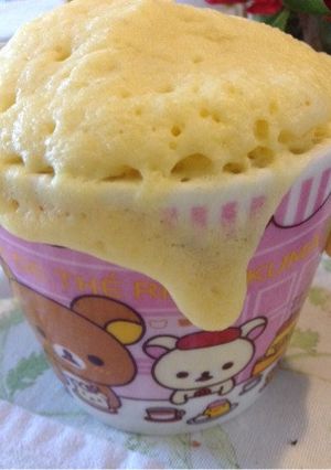5分☆材料3つで簡単★マグカップケーキ-レシピのメイン写真