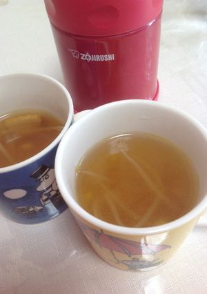 ステンレスジャー*豆もやしスープ-レシピのメイン写真