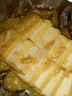 厚揚げのネギ味噌焼き(☆∀☆)-レシピのメイン写真