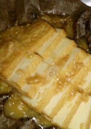 厚揚げのネギ味噌焼き(☆∀☆)-レシピのメイン写真