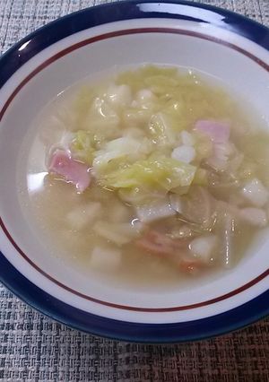 イタリアンスープ（キャベツとポテト）-レシピのメイン写真