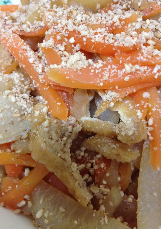 大根とにんじんの炒め煮-レシピのメイン写真