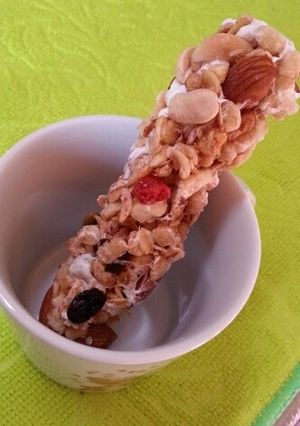 フルグラ&アーモンドで栄養バー☆-レシピのメイン写真