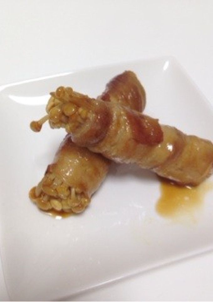 お弁当に簡単おかず♬えのきの豚肉巻き♬-レシピのメイン写真