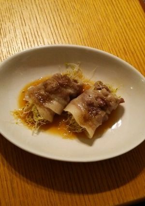 アルファルファの豚バラぽん酢-レシピのメイン写真