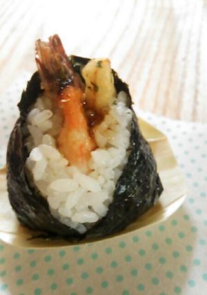 海老ちくわの 天むす 甘辛タレ-レシピのメイン写真