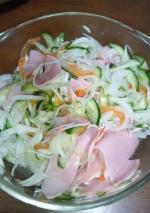 超☆簡単！ウマッ♪何でも野菜のハムマリネ-レシピのメイン写真