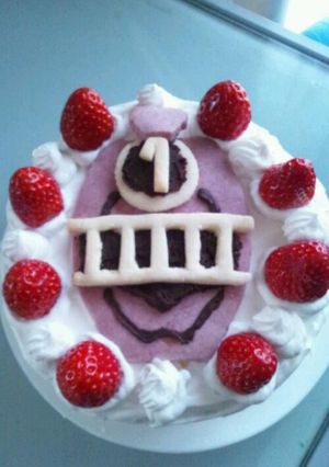 トッキュウジャー ケーキ-レシピのメイン写真