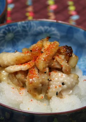 酒の肴に♪鶏皮ポン酢-レシピのメイン写真