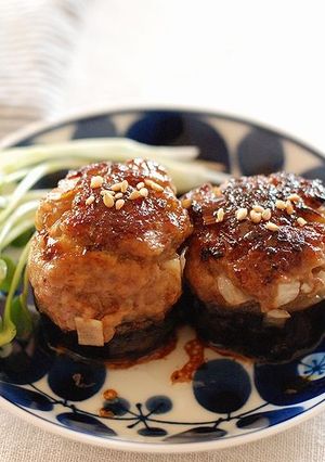 お弁当にも♬茄子のミニバーグ-レシピのメイン写真