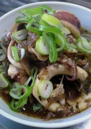 あまったスープカレーdeイカの煮物☆-レシピのメイン写真