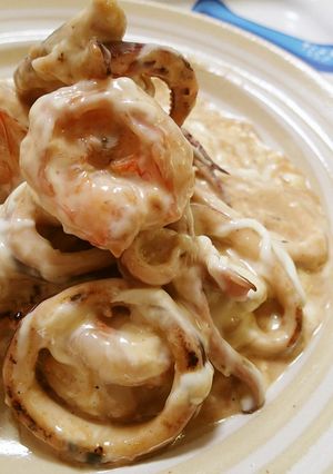 簡単♪豪華♪エビイカマヨ-レシピのメイン写真