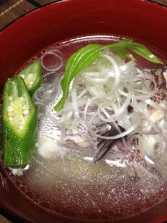 シンプル極ウマ♪ 鯛の潮汁(アラ汁)-レシピのメイン写真