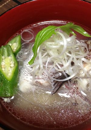 シンプル極ウマ♪ 鯛の潮汁(アラ汁)-レシピのメイン写真