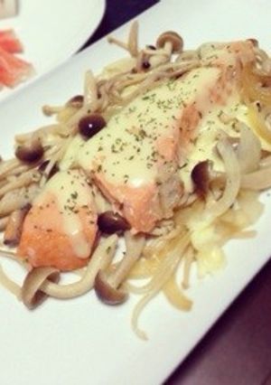 鮭のチーズ焼き-レシピのメイン写真