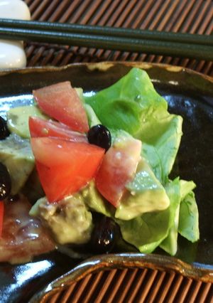 アボカドの黒豆ヨーグルトサラダ-レシピのメイン写真