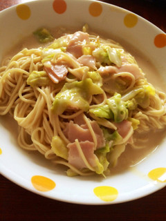棒ラーメンでパスタ?!-レシピのメイン写真