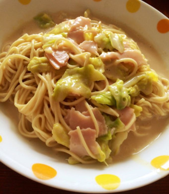 棒ラーメンでパスタ？!-レシピのメイン写真