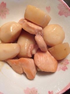 里芋とモモ肉の煮っころがし-レシピのメイン写真