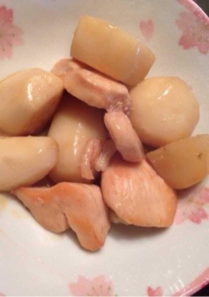 里芋とモモ肉の煮っころがし-レシピのメイン写真