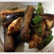 ささみとなすの回鍋肉風