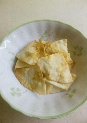 餃子の皮チップス♪-レシピのメイン写真
