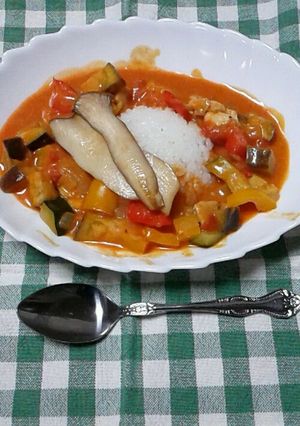 具たくさん!とまとバターチキンカレー♡-レシピのメイン写真