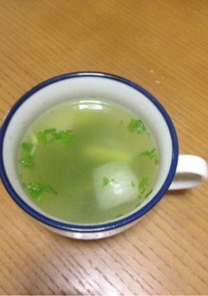 セロリと新玉ねぎの健康スープ-レシピのメイン写真