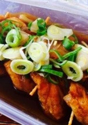 油揚げの肉詰め-レシピのメイン写真