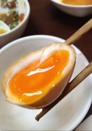 黄身トロトロ！半熟煮玉子-レシピのメイン写真